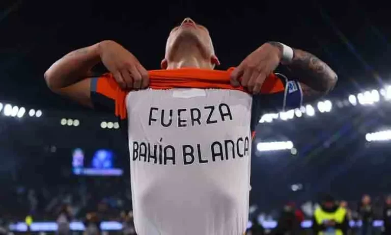 Los jugadores de la selección se solidarizan con Bahía Blanca tras el temporal