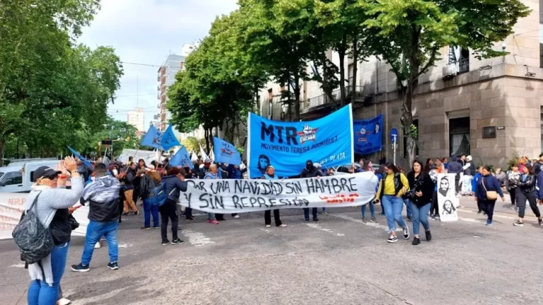 Primera denuncia judicial por corte de organizaciones sociales en el centro de Mar del Plata