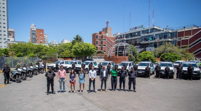 Se presentó la ampliación de la fuerza de seguridad en Lanús