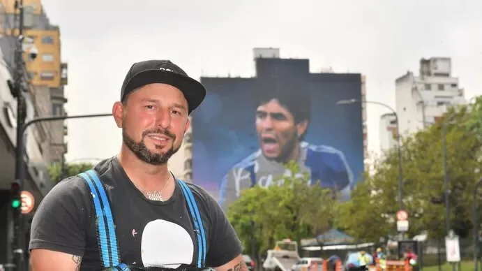 Dos murales del argentino Martín Ron compiten entre 50 obras callejeras de todo el mundo