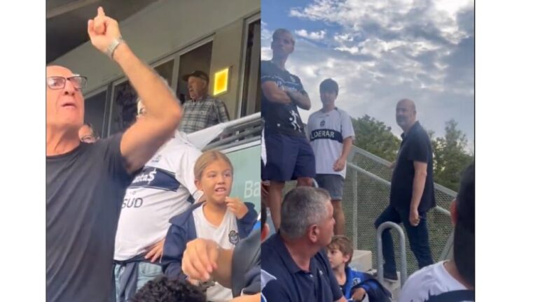 Sturzenegger fue a la cancha de Gimnasia y lo abucharon