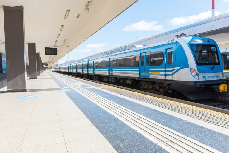 El Tren Sarmiento funcionan de manera reducida
