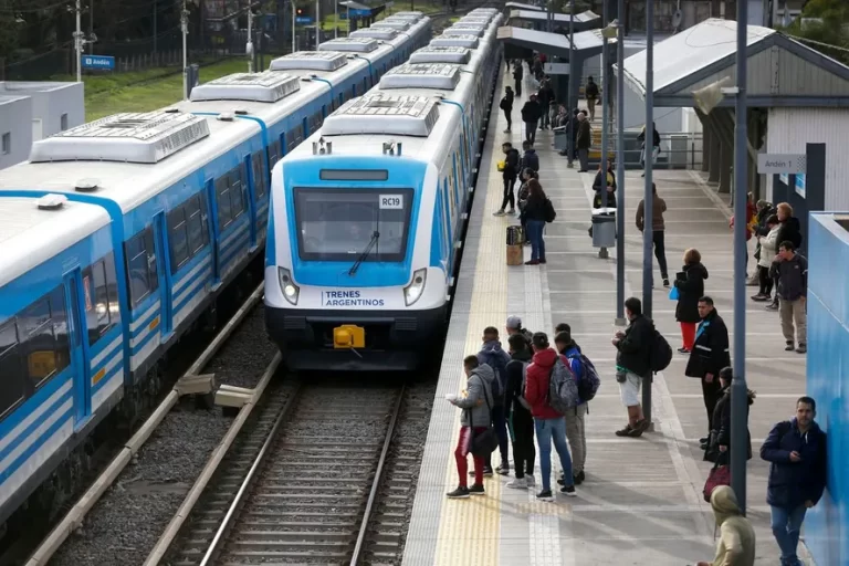 El Tren Sarmiento circula con servicio reducido