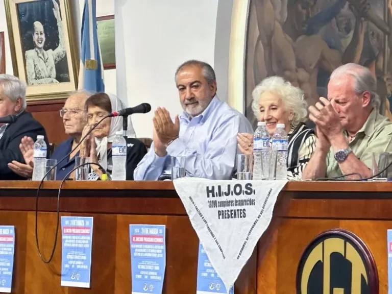 La CGT y las CTA marcharán por el Día de la Memoria junto a los organismos de DDHH