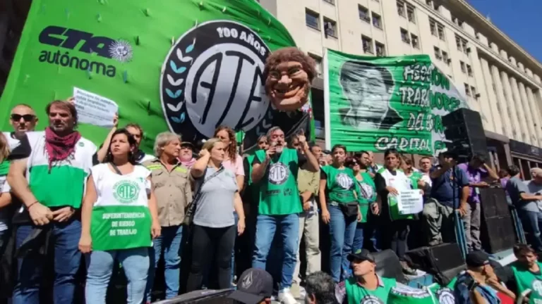 ATE anunció un paro de 72 horas en Senasa contra Ley Bases