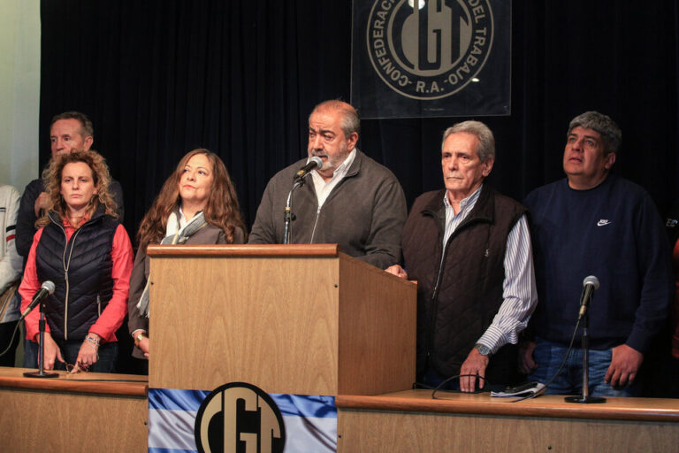 Duro comunicado de la CGT tras la cadena nacional de Milei