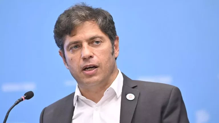 Axel Kicillof confirmó que no irá al Pacto de Mayo