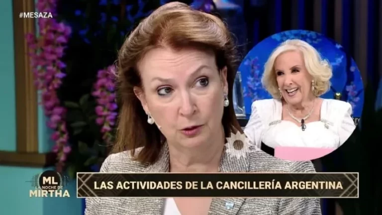 Mirtha Legrand chicaneó a Diana Mondino por su frase sobre los chinos