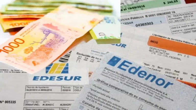 Tarifazo de los servicios públicos