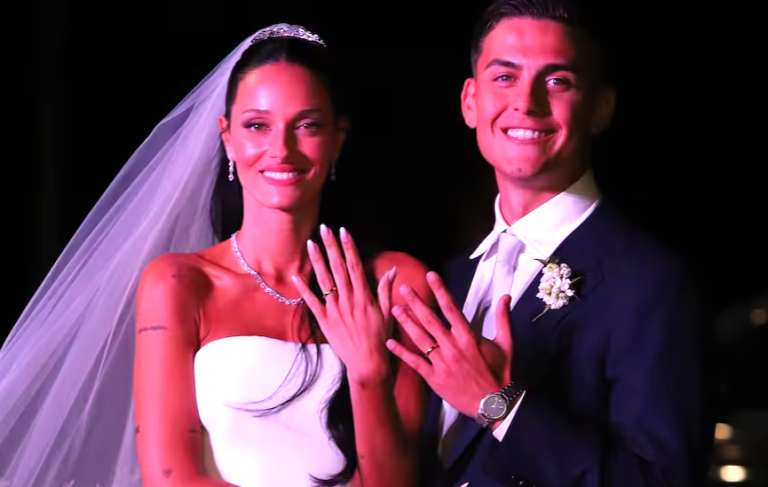 Oriana Sabatini y Paulo Dybala dieron el sí