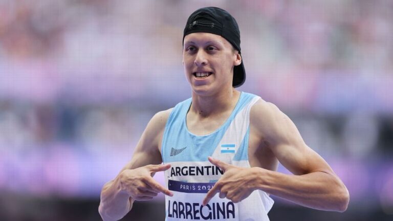 Elián Larregina se clasificó a semifinales de 400 metros en París 2024