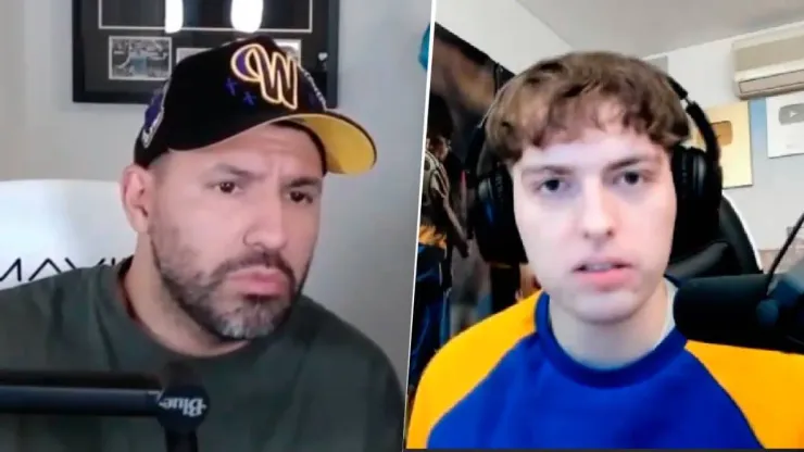 El cruce entre el Kun Agüero y Davo Xeneize