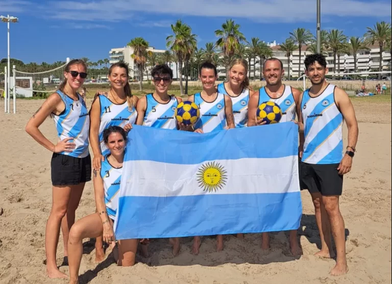 Argentina se presenta en el Mundial de Beach Korfball
