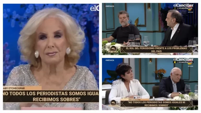 Alfredo Casero se peleó con todos los invitados en la mesa de Mirtha