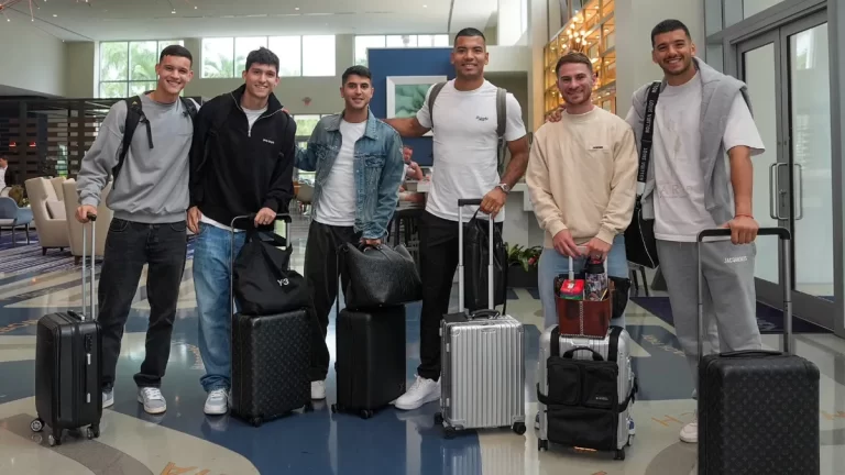 La Selección argentina se reúne en Miami