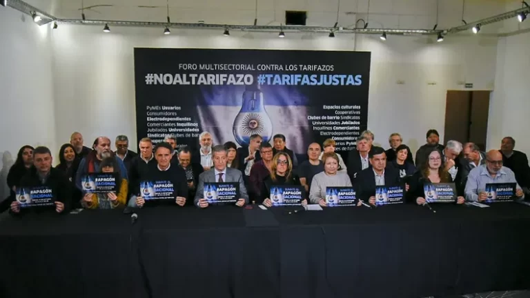 Apagón nacional contra los tarifazos