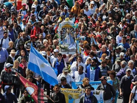 Peregrinación a Luján: día, horarios y recorrido de la caminata