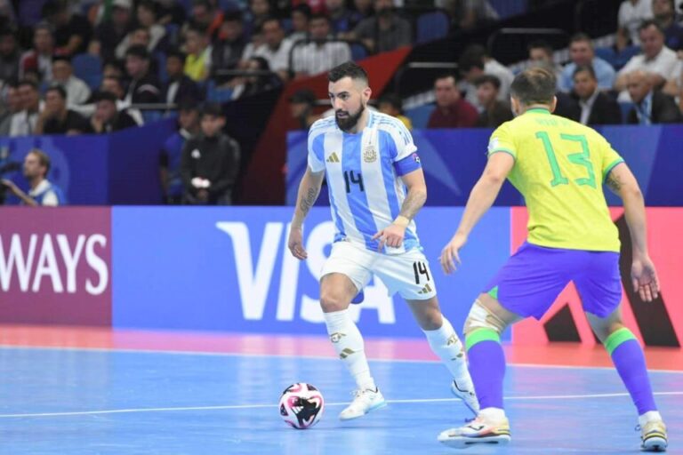 La Selección Argentina no pudo con Brasil en la final del Mundial de Futsal 2024