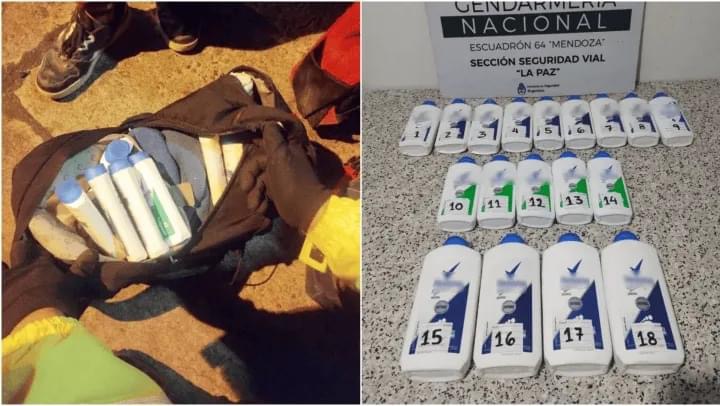 Lo detuvieron por narcotráfico pero era talco