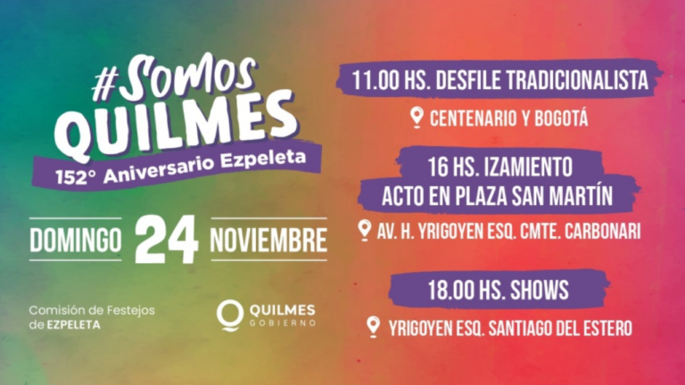 Festejos por el 152º aniversario de Ezpeleta