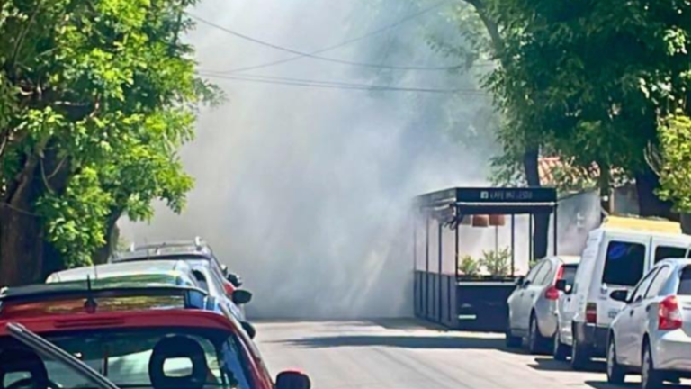 ‘Trapitos’ apagaron un incendio en Quilmes