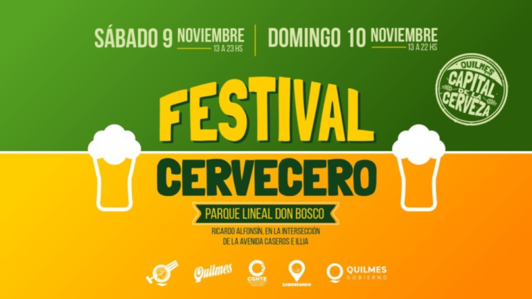“Festival Cervecero” en el Parque Lineal Don Bosco