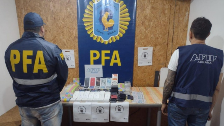 Incautaron 100 mil dólares en mercadería Apple «trucha» en Quilmes