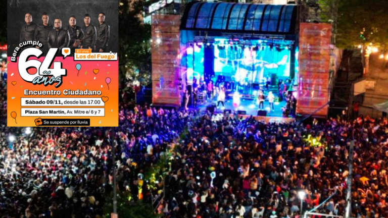 Berazategui celebrará su 64° aniversario