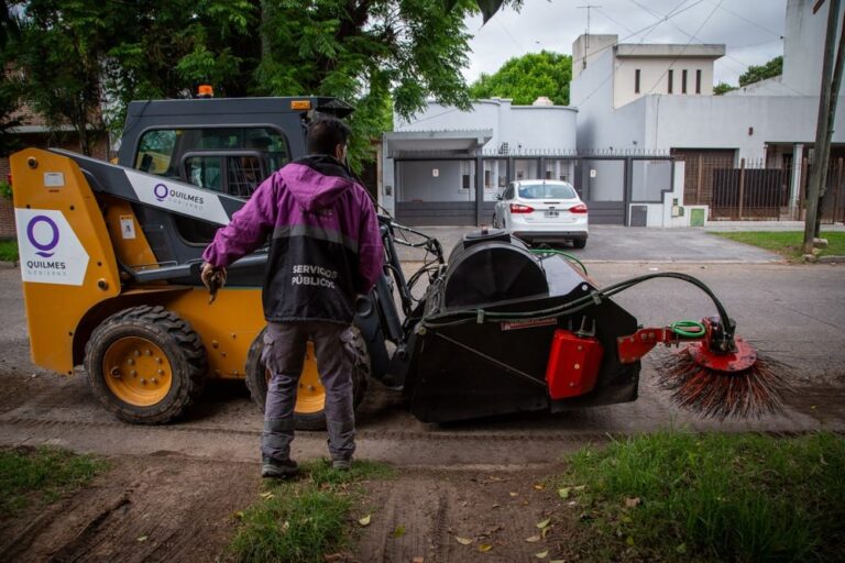 Nuevas barredoras de última tecnología para Quilmes