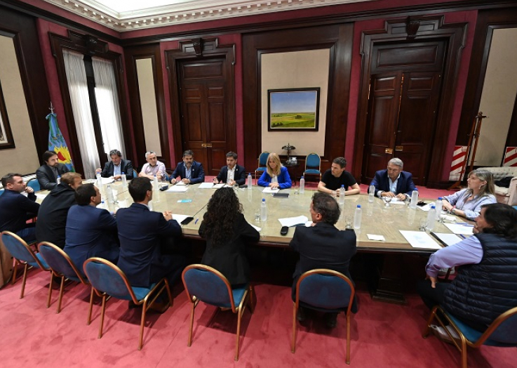 Se firmó el convenio de creación del Consorcio de la Autopista Presidente Perón