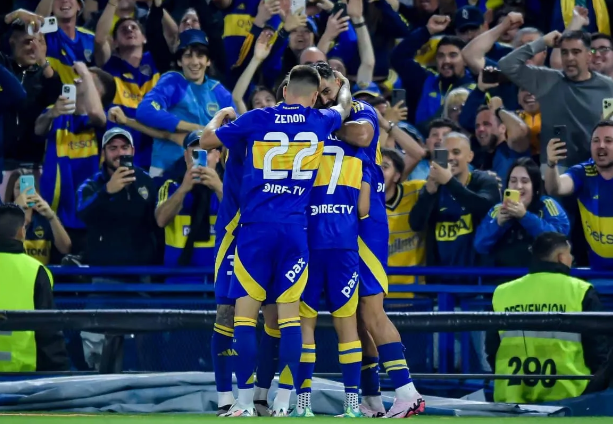 Boca venció a Unión por 1 a 0 y se acerca a la zona de Libertadores