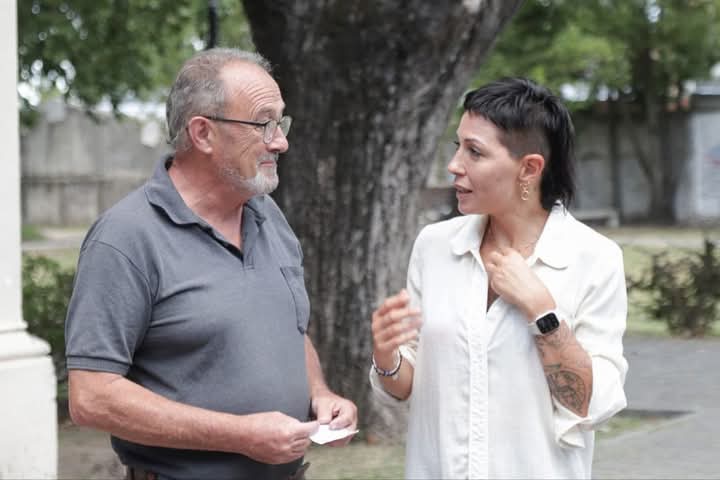 Mayra Mendoza en el primer encuentro de «Fe y Justicia Social» de Quilmes
