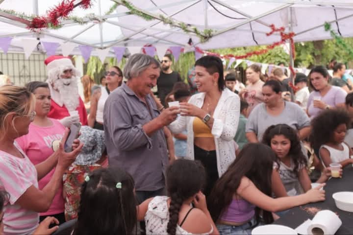 Itatí: Avances en obras y brindis navideño junto a Mayra