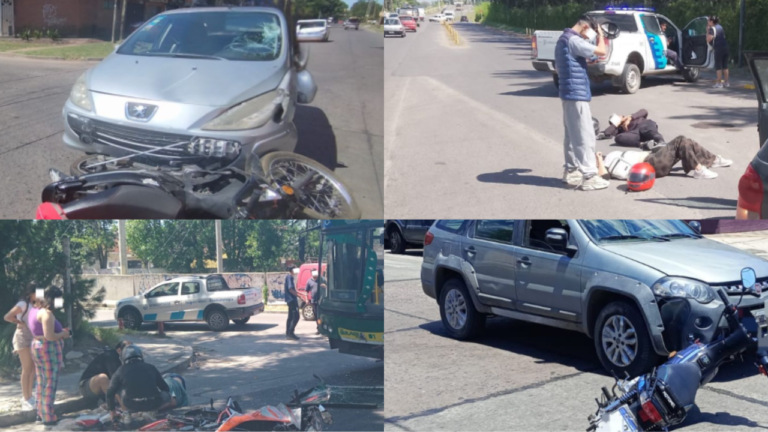 Las motos, protagonistas principales de los siniestros viales en Berazategui