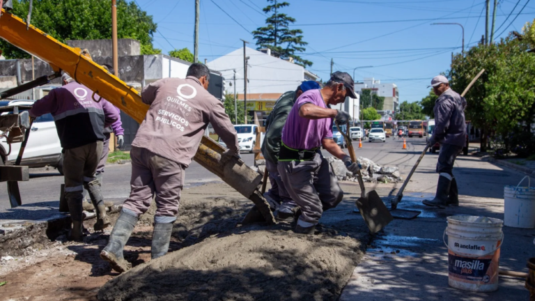 Repavimentación en Barrio La Colonia