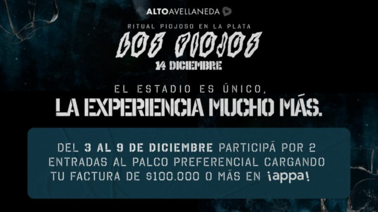 Alto Avellaneda te lleva a ver a Los Piojos