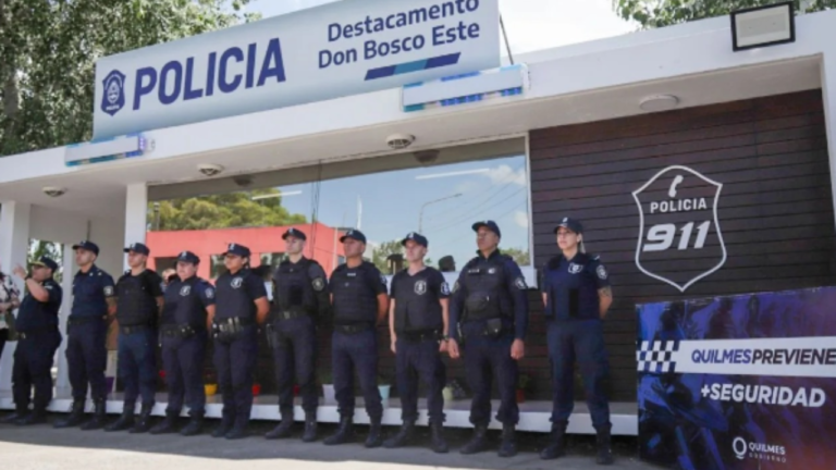 Nuevo destacamento de policía en Don Bosco Oeste