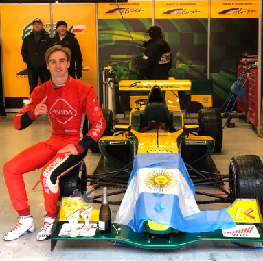 Nicolás Varrone ya está listo para las prácticas de F2 en Abu Dhabi