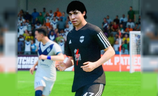 El influencer Spreen fue incluido en el videojuego eFootball como parte del plantel de Deportivo Riestra
