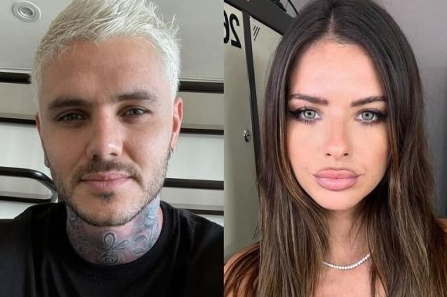 La China Suárez y Mauro Icardi juntos en un local de comida rápida