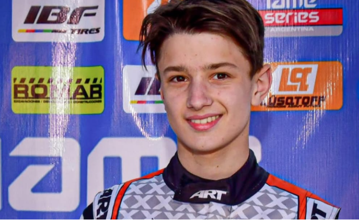 Teo Schropp, la nueva promesa argentina que correrá en la Fórmula 4 italiana