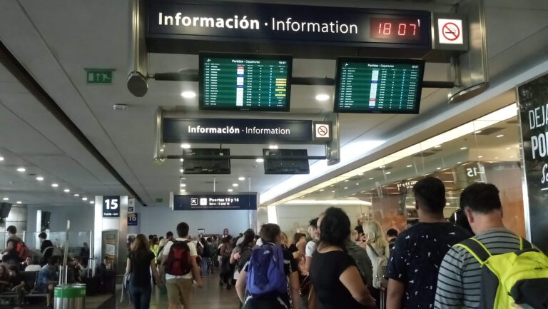 Argentina recibió menos turistas en noviembre