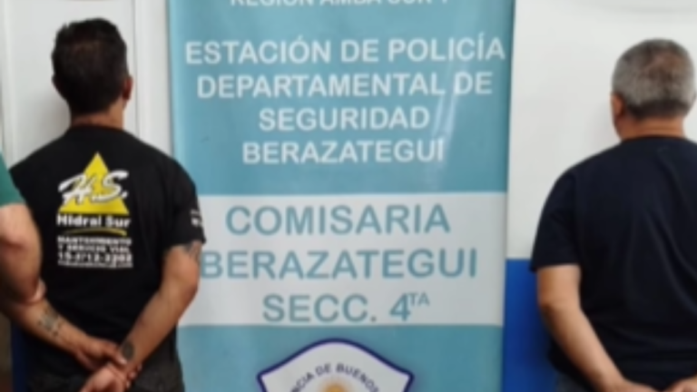 Llamadas por extorsión: fueron detenidos en un operativo encubierto