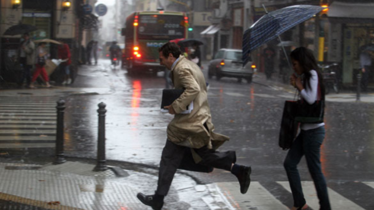 Llegan las lluvias a Buenos Aires