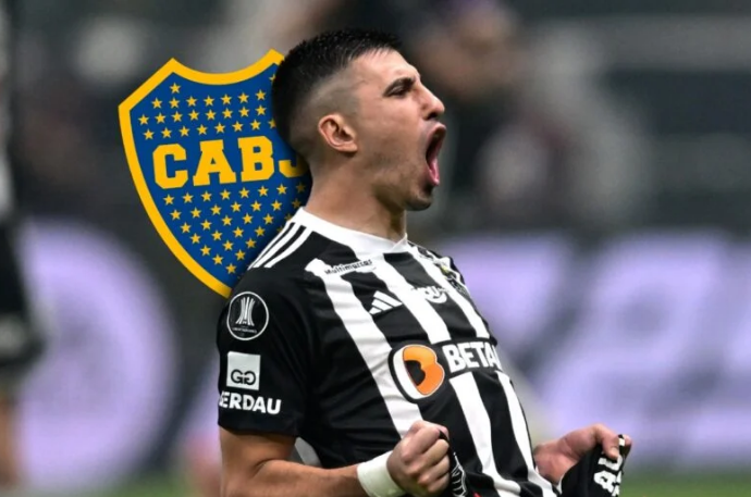 Rodrigo Battaglia llegó al país para convertirse en nuevo refuerzo de Boca