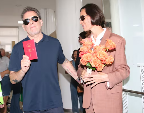 Se casaron Andrés Calamaro y Natalí Franco