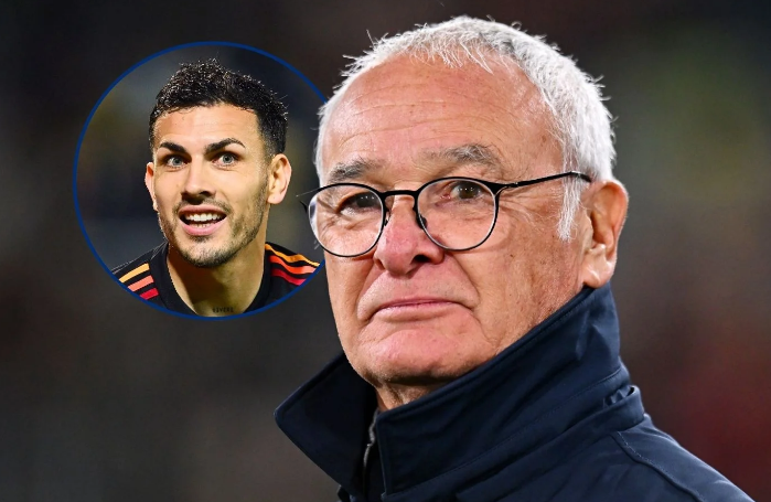 El entrenador de la Roma fue tajante sobre el futuro de Leandro Paredes