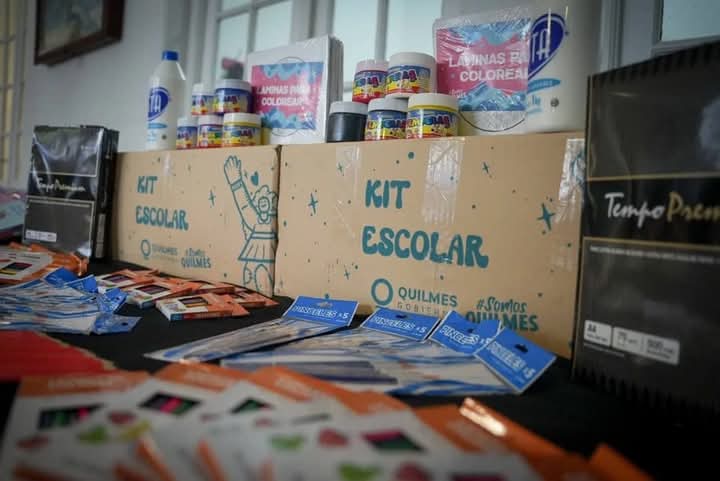 Educación y apoyo: Quilmes distribuirá más de 40 mil kits escolares