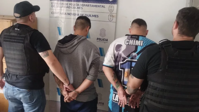 Dos detenidos por drones en Quilmes