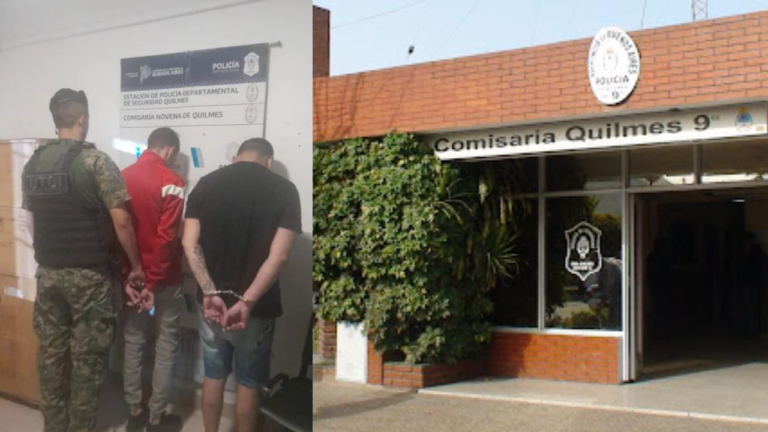 Detenidos por intento de entradera en Quilmes